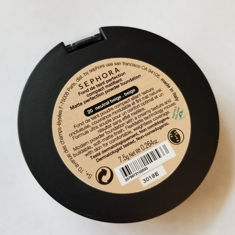 ❗Sephora Collection Matte Perfection Powder Foundation 20 Neutral Beige❗